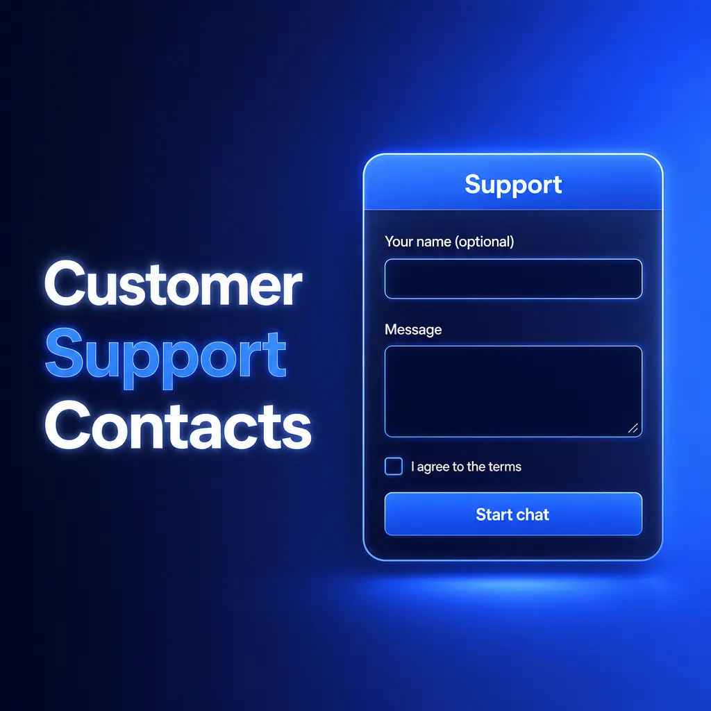 Customer Support Contacts